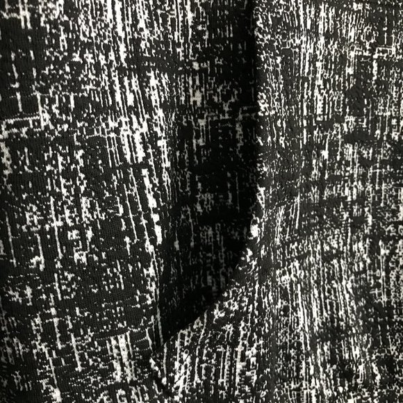 J Jason Wu Knit Plaid Hoodie Sweatshirt - Black (sz XX-Small) a523311 - Picture 4 of 5